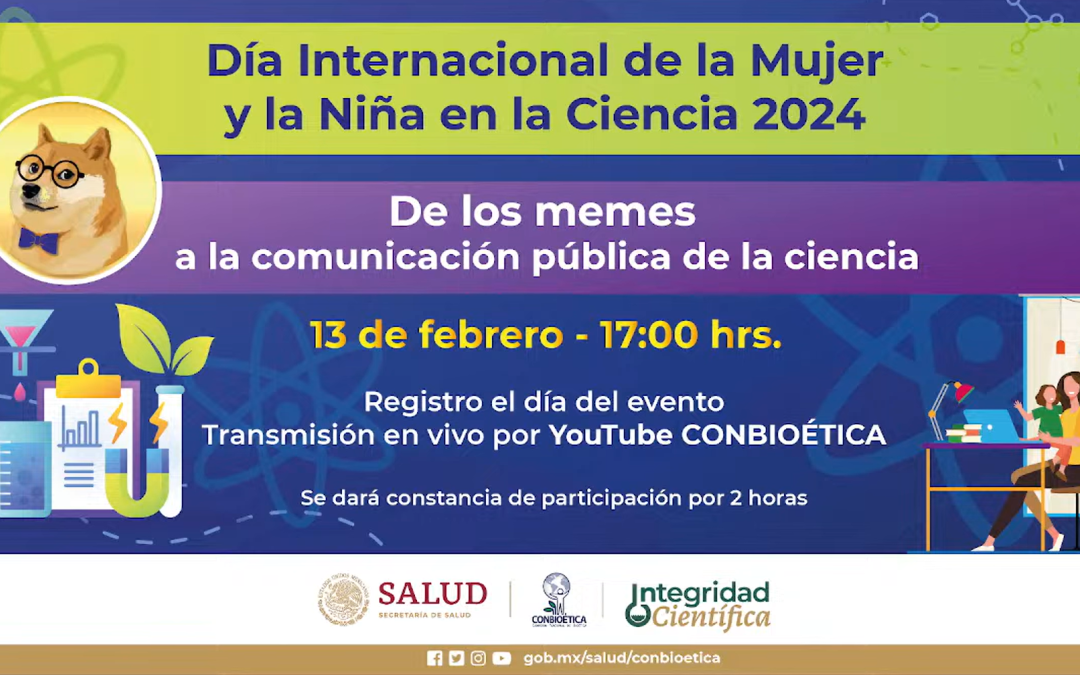 Mesa de diálogo «De los memes a la comunicación pública de la ciencia» (Comisión Nacional de Bioética de México)